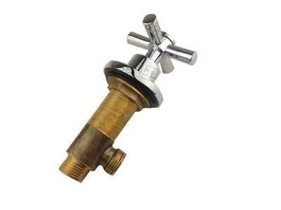 1Pc Chrome Brass Design for Hot or Cold Water Bathtub Faucet Valve