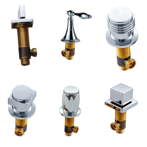 1Pc Chrome Brass Design for Hot or Cold Water Bathtub Faucet Valve