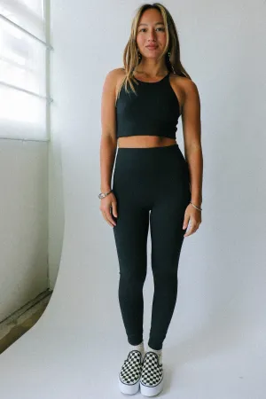 23 3/4" Black Luxe Legging