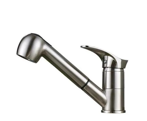 360 Degree Swivel Pull Out  Kitchen Sink Faucet