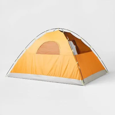 4 Person Dome Camping Tent Rust - Embark