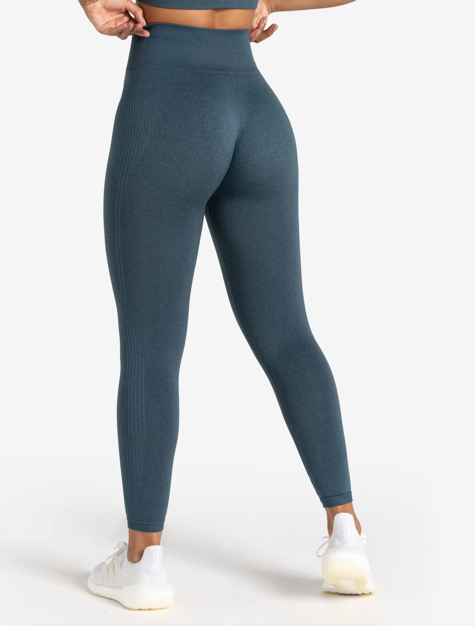 ADAPT 2.0 Seamless Leggings - Petrol Blue