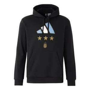 adidas 2022 World Cup Argentina Winner Hoodie 'Black', black