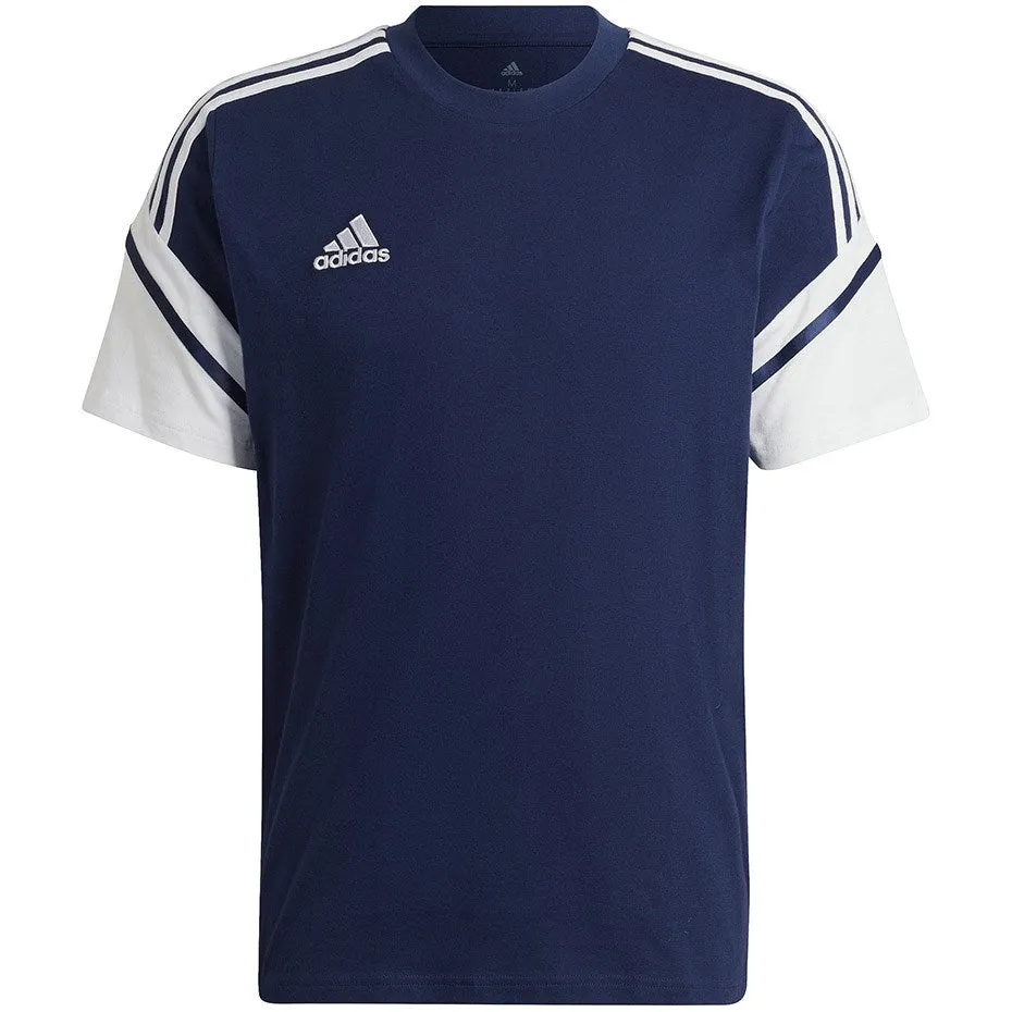 Adidas Condivo 22 Tee Men's T-Shirt Navy Blue Ha6267 M