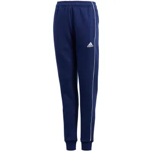 Adidas Core 18 Sweat Junior Navy Blue Trousers Cv3958