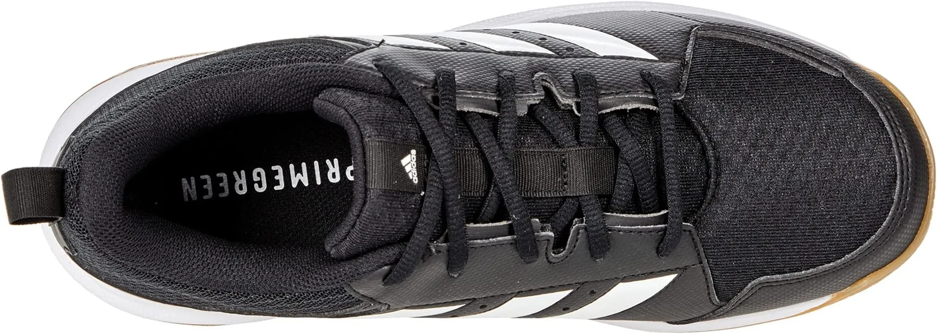 adidas Ligra 7 Indoor Volleyball Shoes, Black/White/Black