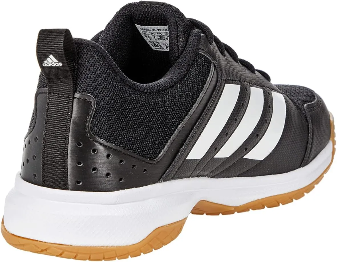 adidas Ligra 7 Indoor Volleyball Shoes, Black/White/Black