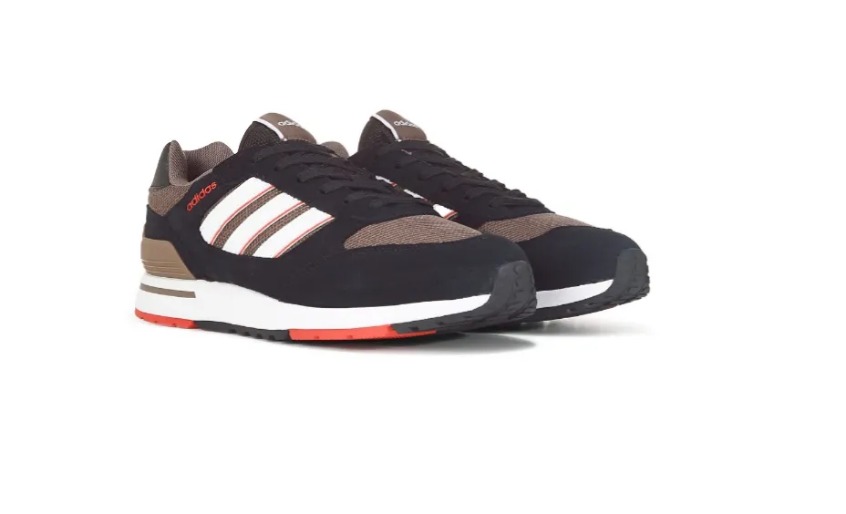 Adidas Original RUN 80S Men’s - BLACK BROWN/ORANGE