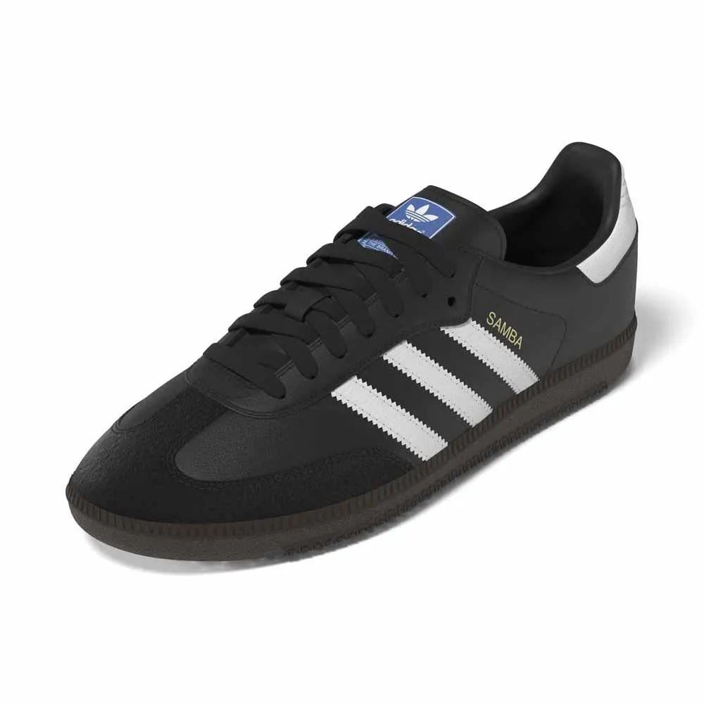 Adidas Skateboarding Samba Adv Black Feather White Gum Skate Shoes