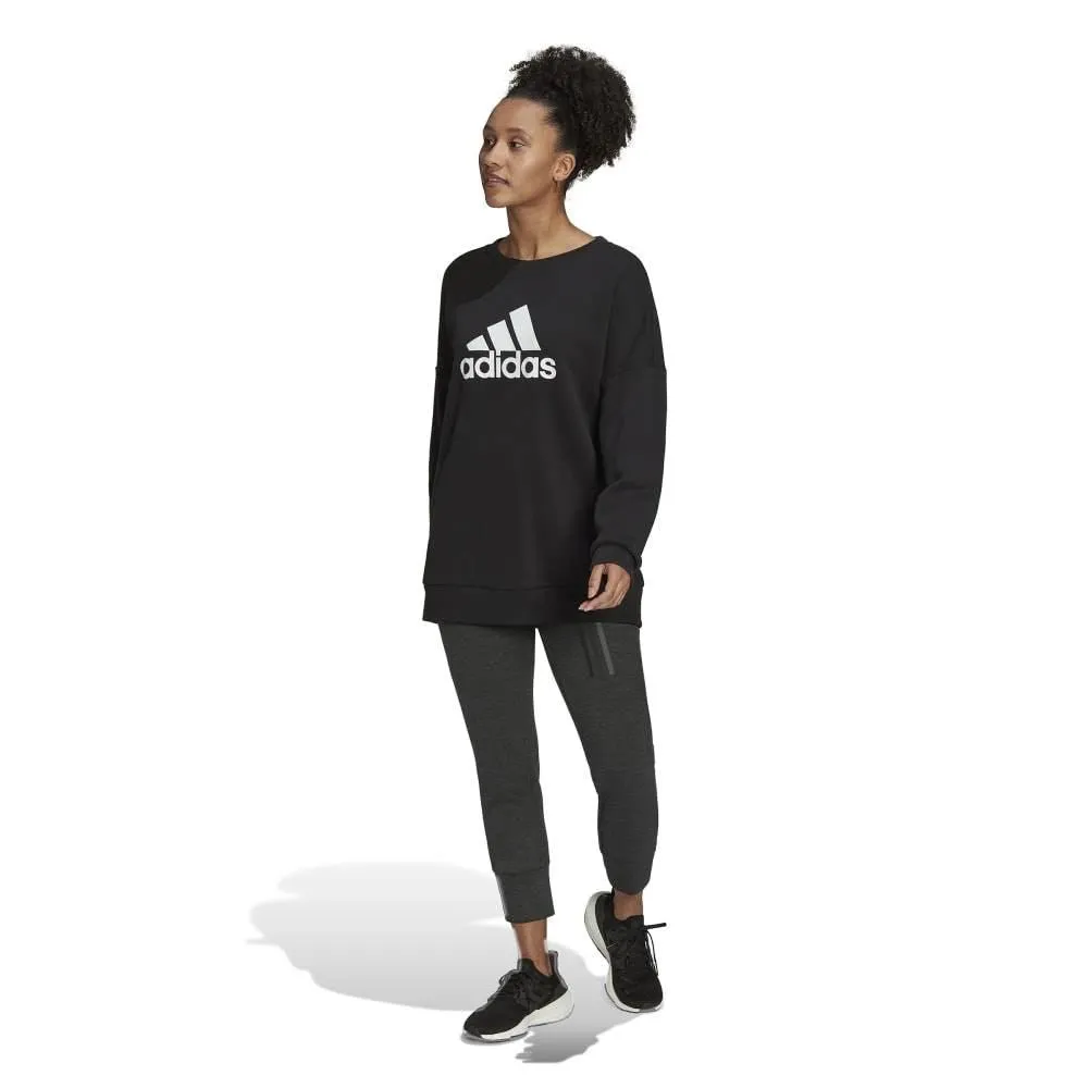 Adidas Womens Black Crew Sweatshirt