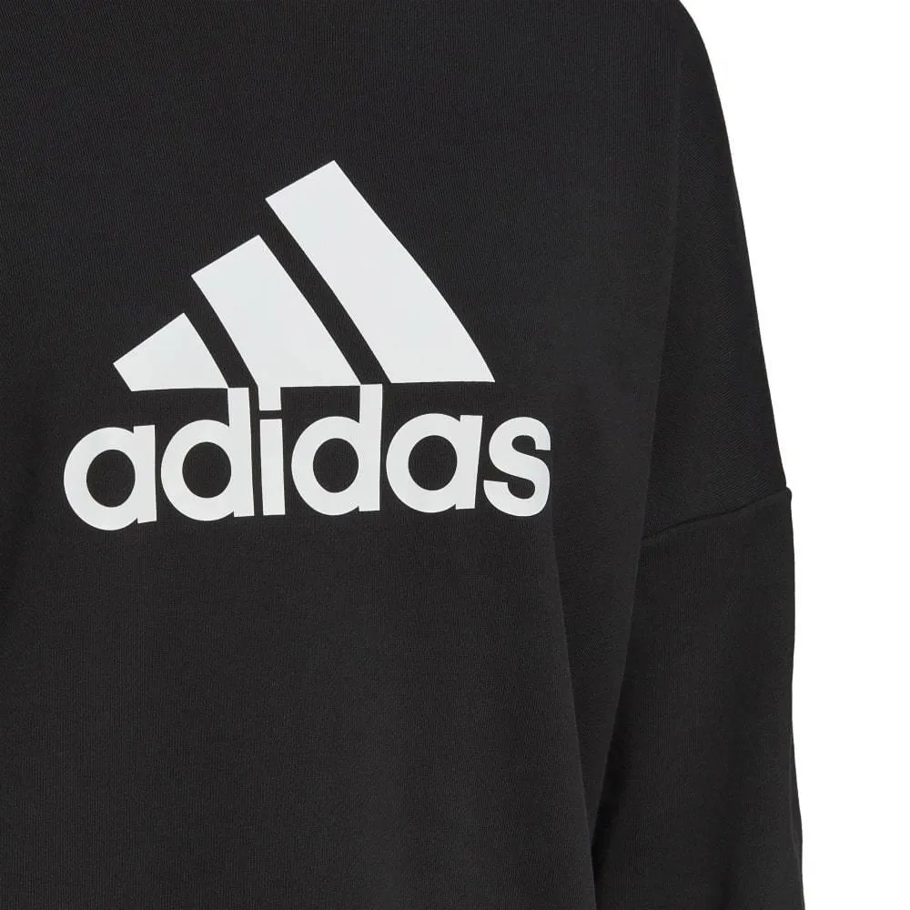 Adidas Womens Black Crew Sweatshirt