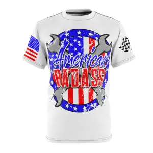 American Badass White Unisex Tee