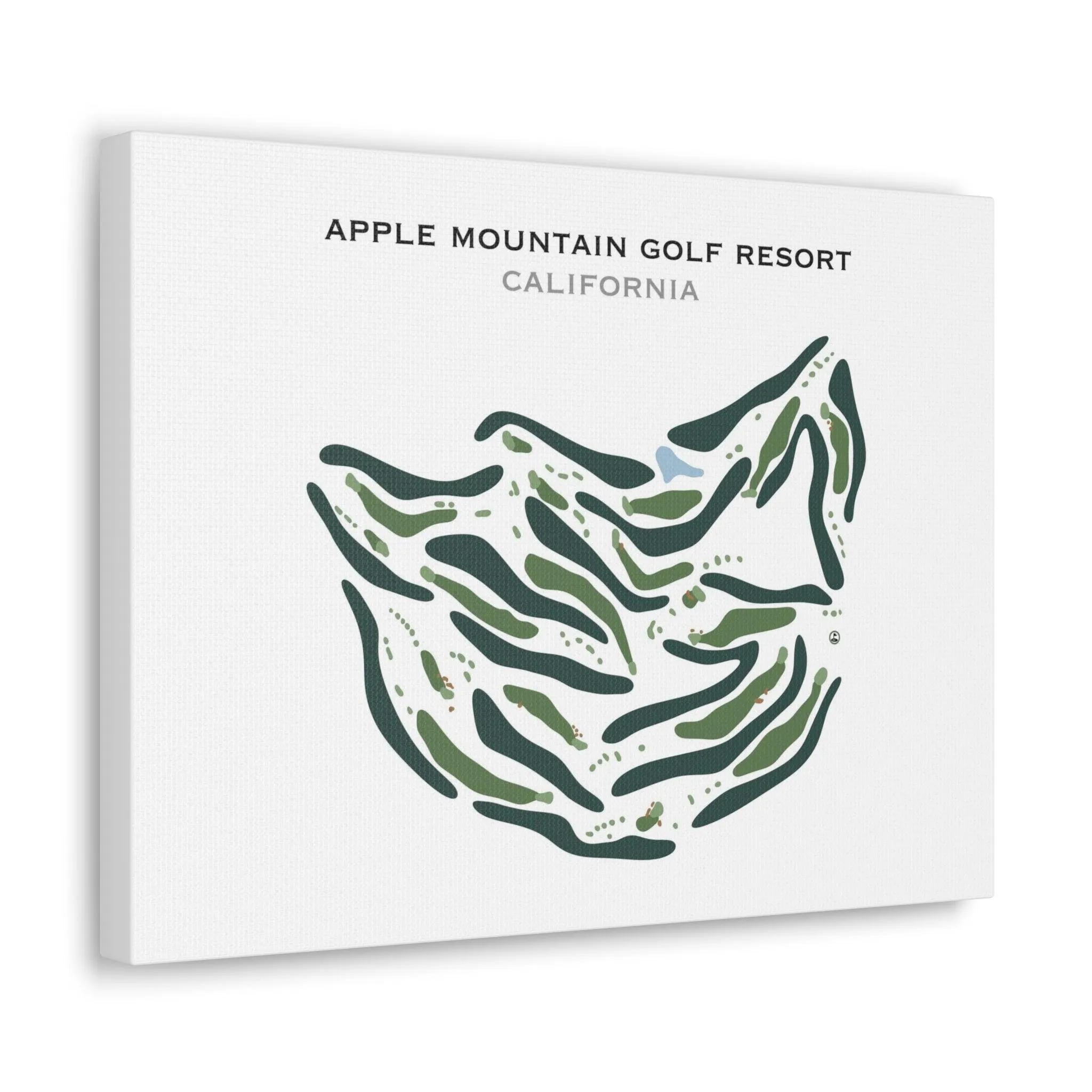 Apple Mountain Golf Resort, California - Printed Golf Course