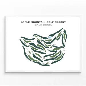 Apple Mountain Golf Resort, California - Printed Golf Course