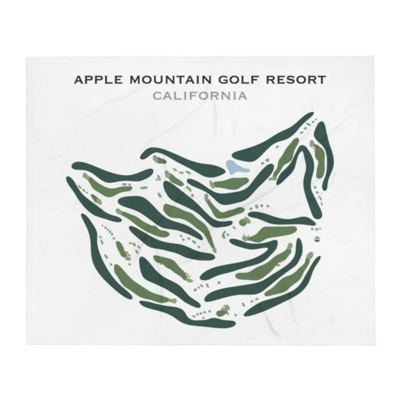 Apple Mountain Golf Resort, California - Printed Golf Course