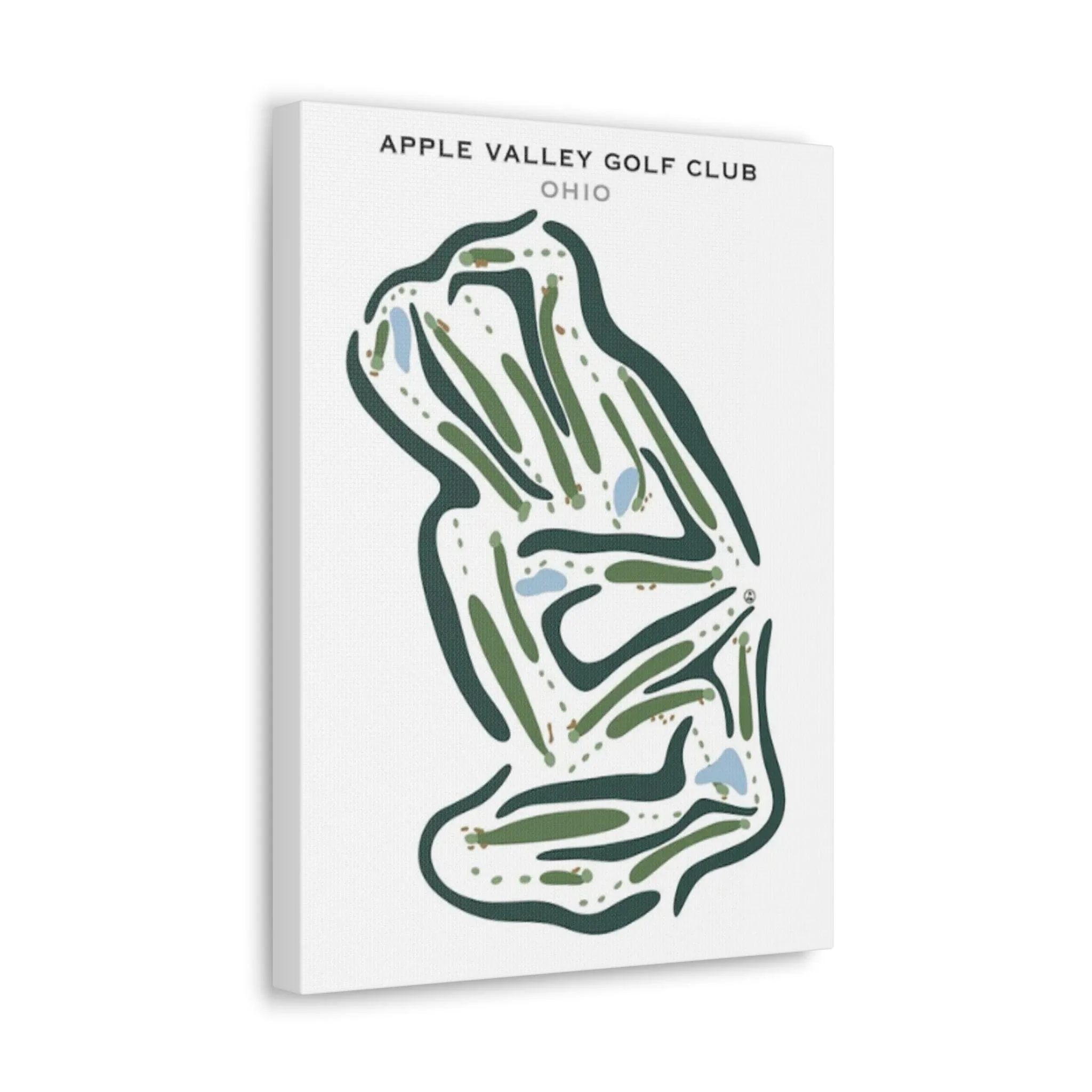 Apple Valley Golf Club, Ohio - Printed Golf Courses