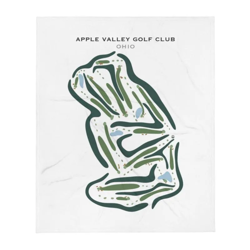 Apple Valley Golf Club, Ohio - Printed Golf Courses