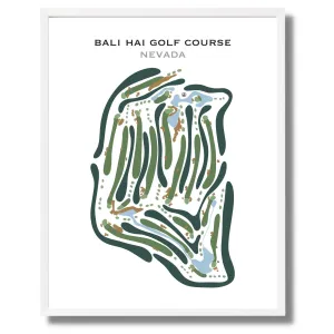 Bali Hai Golf Course, Nevada - Printed Golf Courses