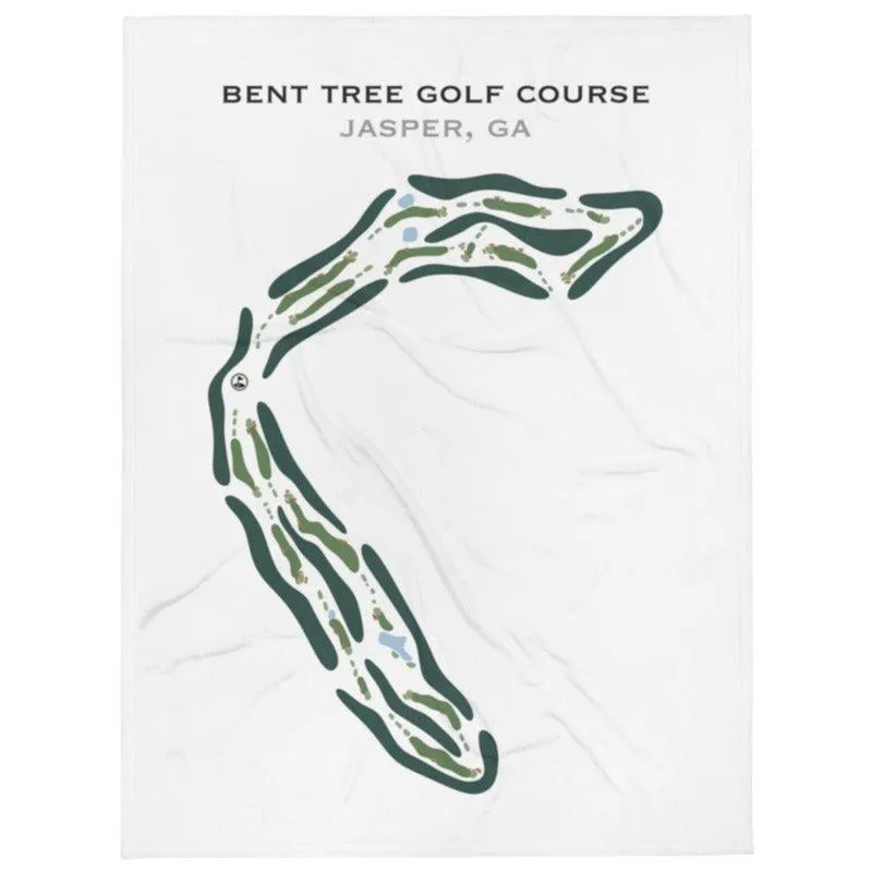 Bent Tree Golf Course, Jasper, Georgia - Printed Golf Course