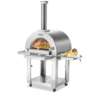 Big Horn Stainless Steel Propane Gas Outdoor Pizza Oven