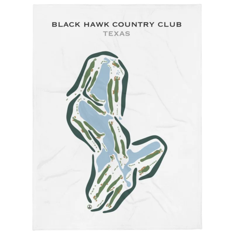 Black Hawk Country Club, Texas - Printed Golf Courses