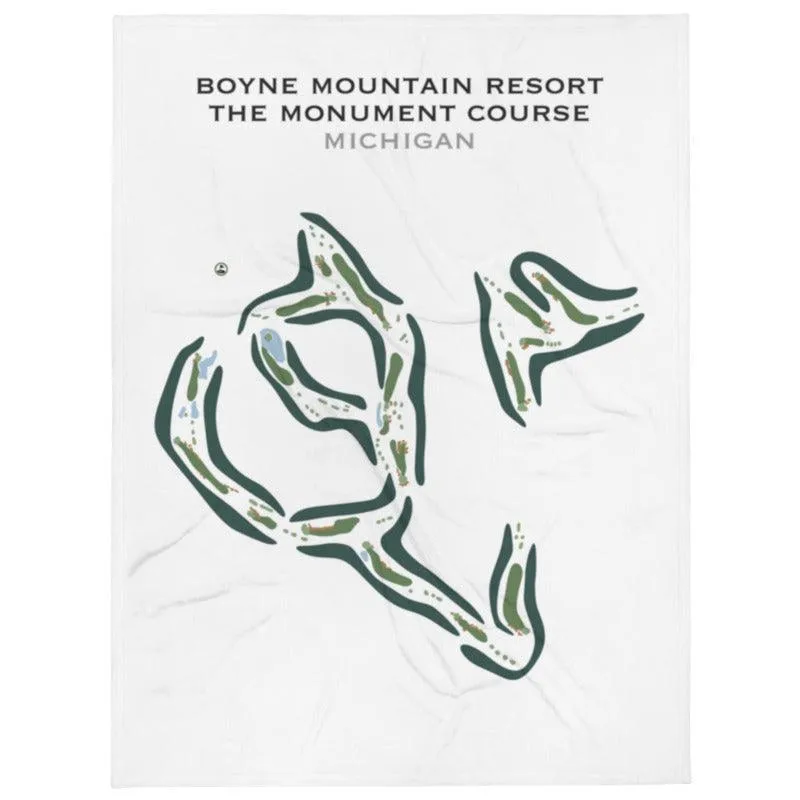 Boyne Mountain Resort, The Monument Course, Michigan - Printed Golf Course