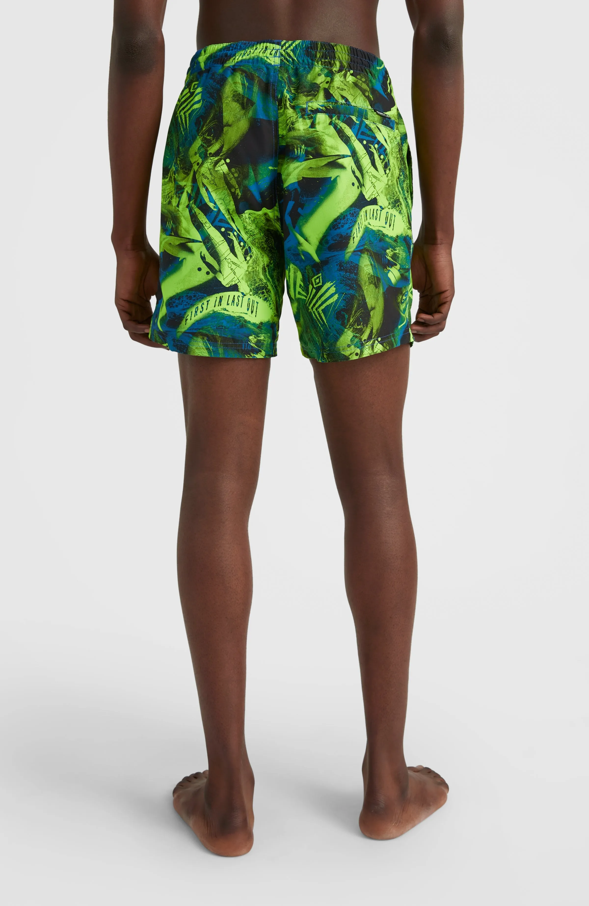 Cali Crazy 16'' Swim Shorts | Blue Crazy Jack