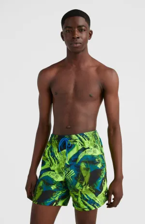 Cali Crazy 16'' Swim Shorts | Blue Crazy Jack