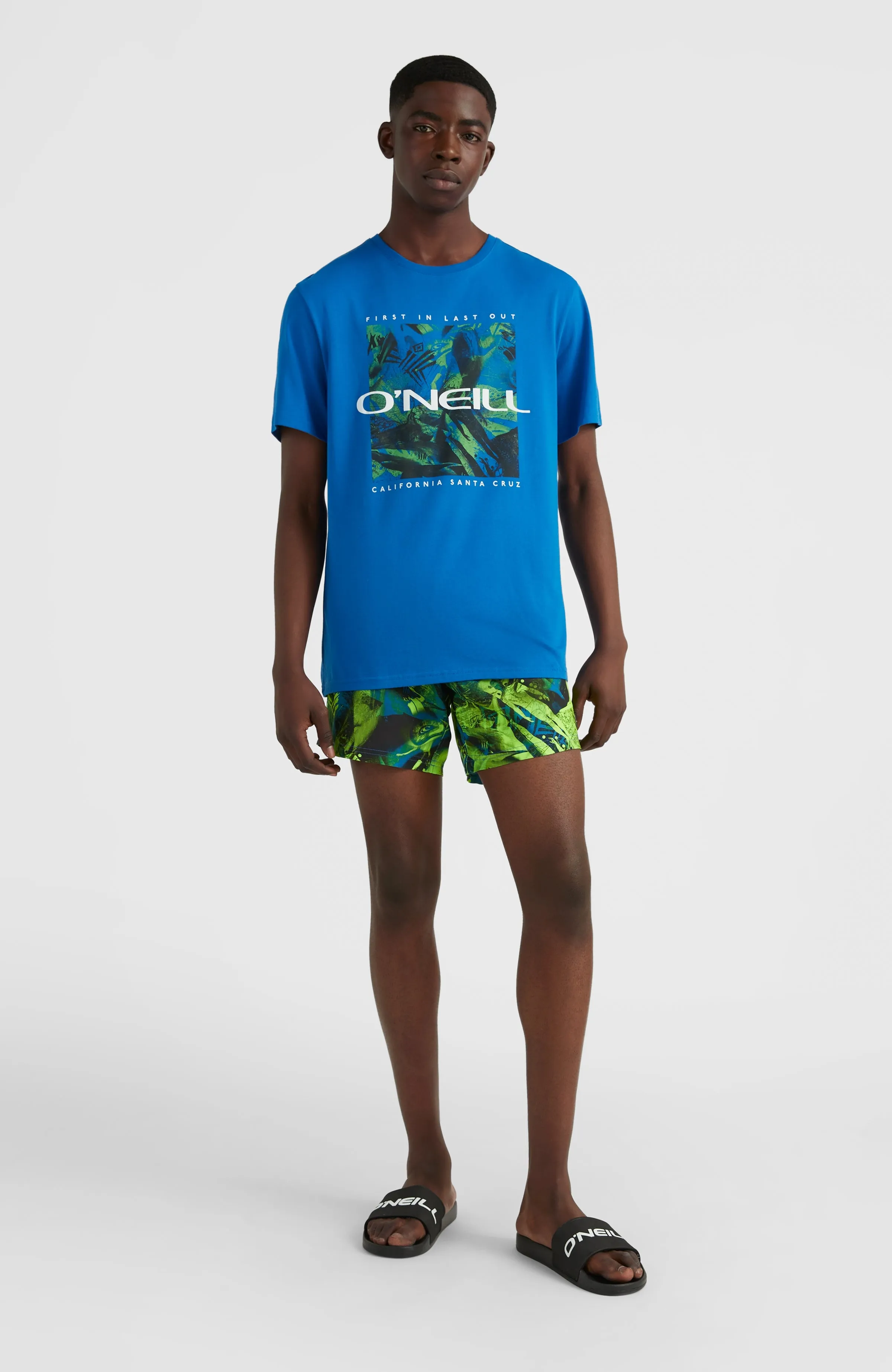 Cali Crazy 16'' Swim Shorts | Blue Crazy Jack