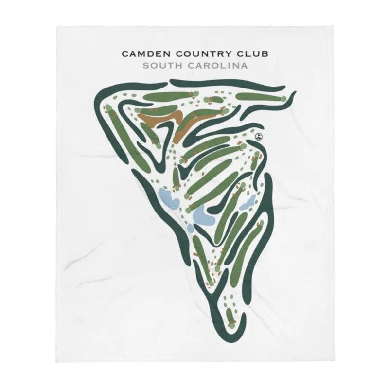 Camden Country Club, South Carolina - Printed Golf Courses