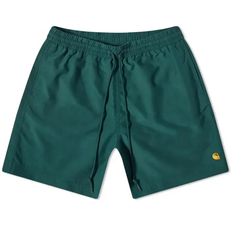 Carhartt WIP Chase Swim Shorts, Green