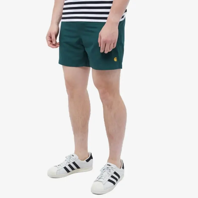 Carhartt WIP Chase Swim Shorts, Green