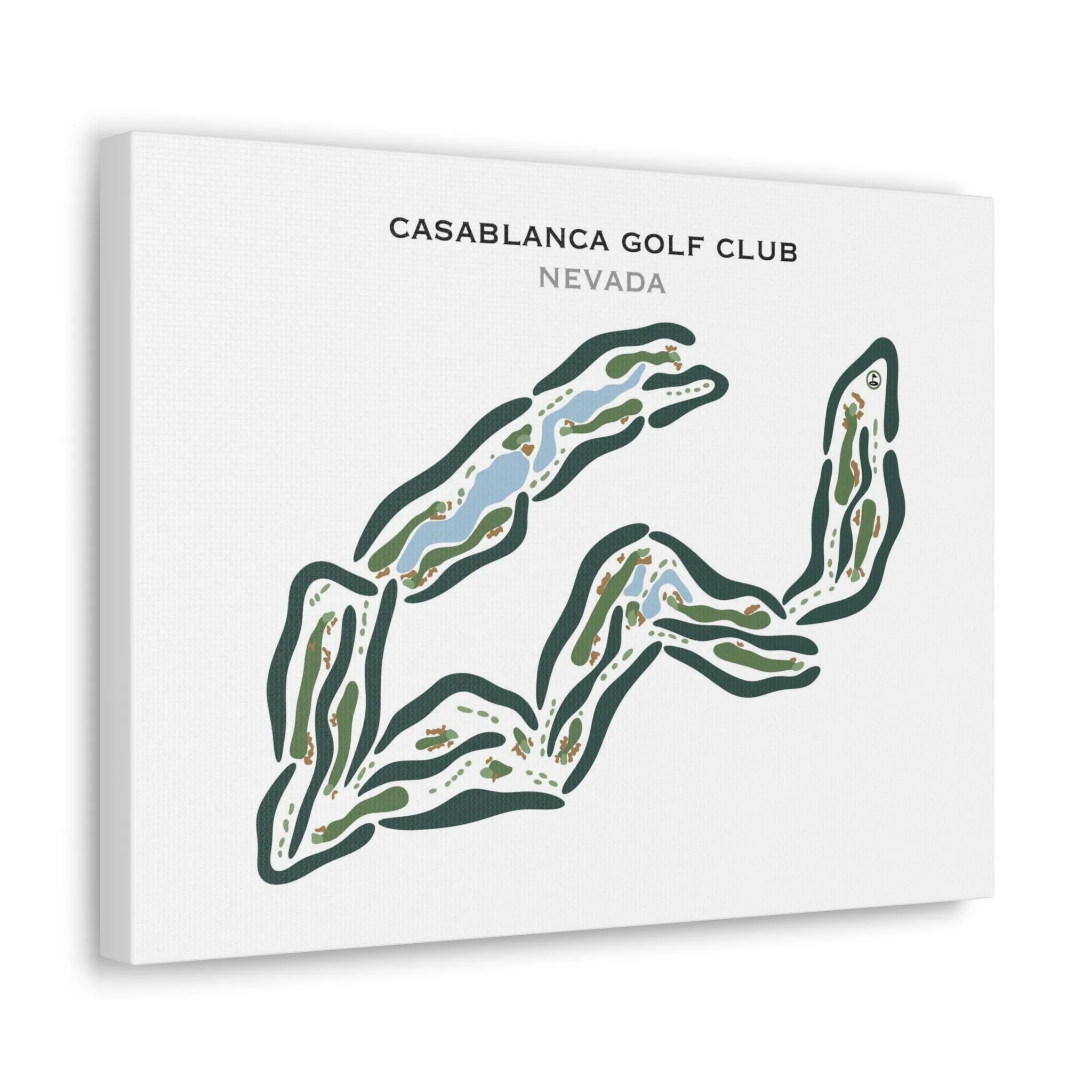 Casablanca Golf Club, Nevada - Printed Golf Courses