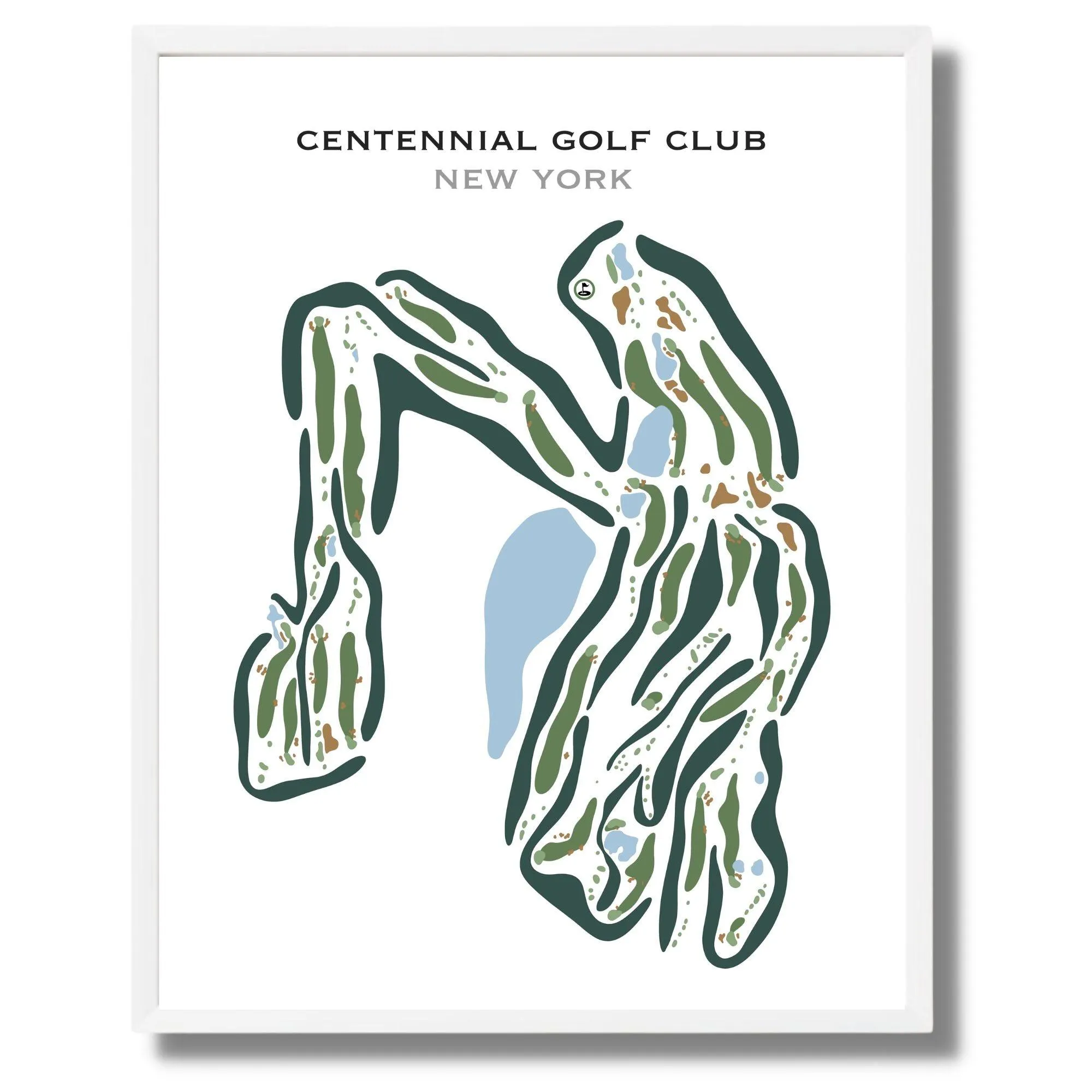 Centennial Golf Club, New York - Printed Golf Courses