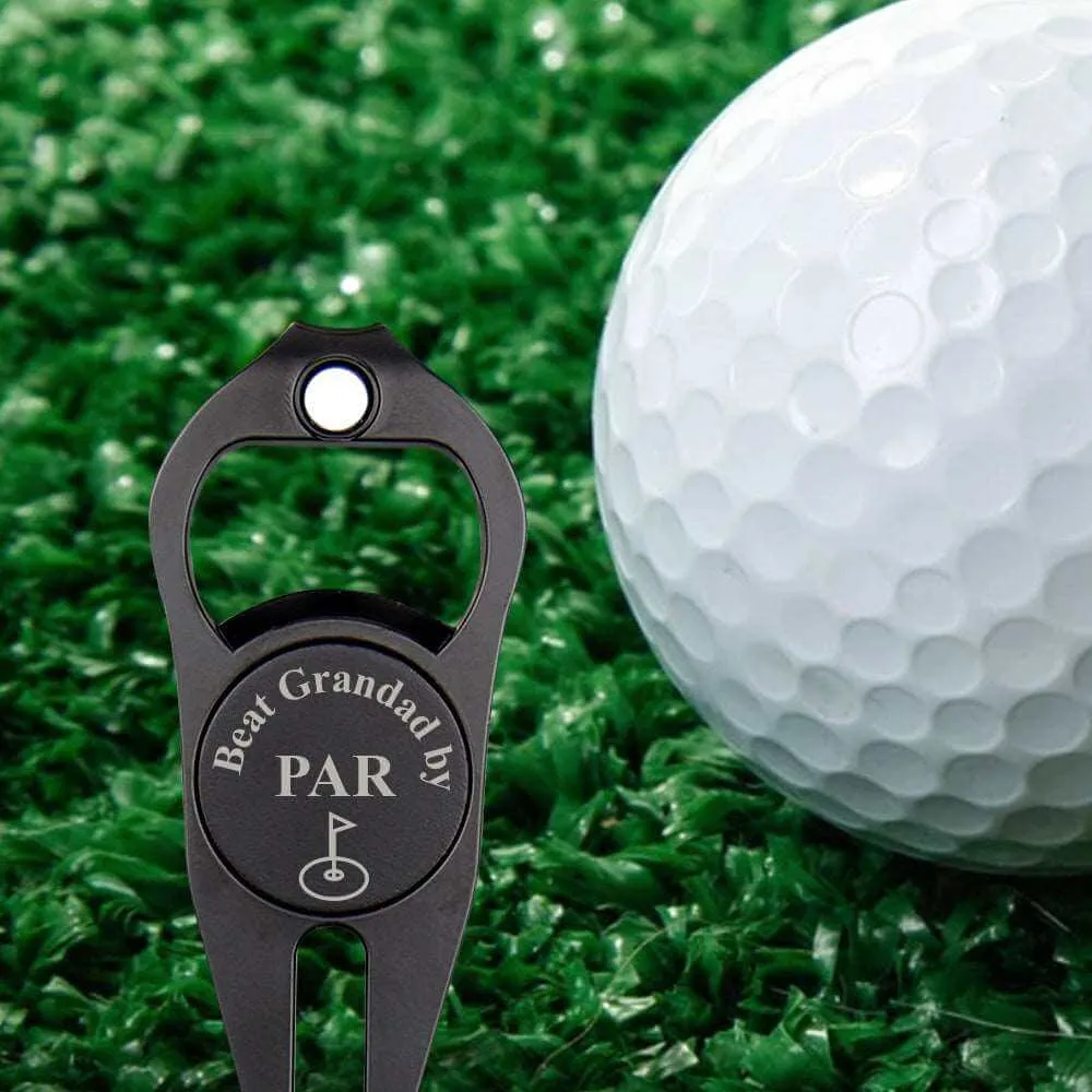 Custom Golf Ball Markers Flag Bottle Opener Golf Fork Ball Marker Gifts for Golf Lover