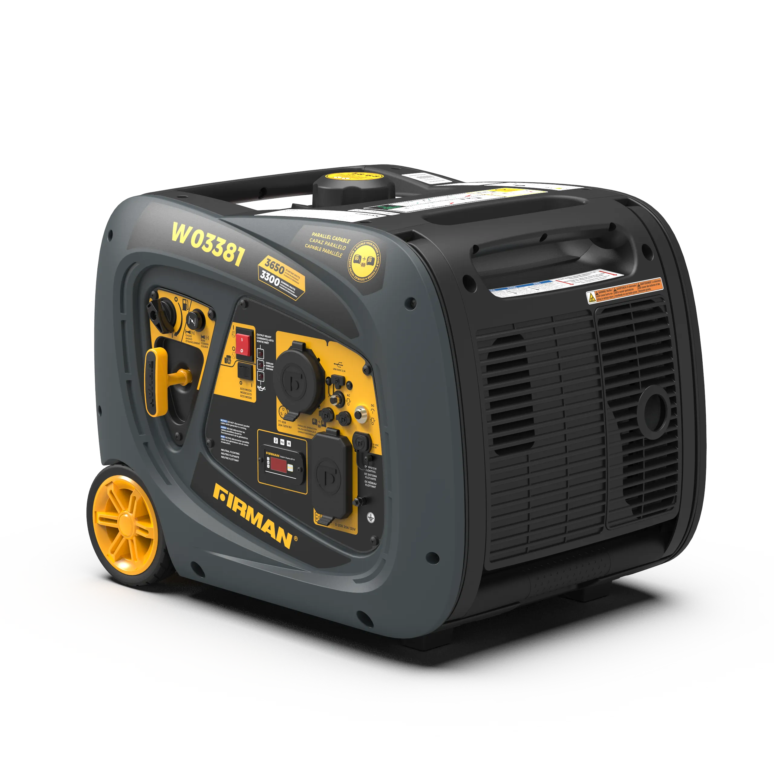 Gas Inverter Portable Generator 3650W Recoil Start