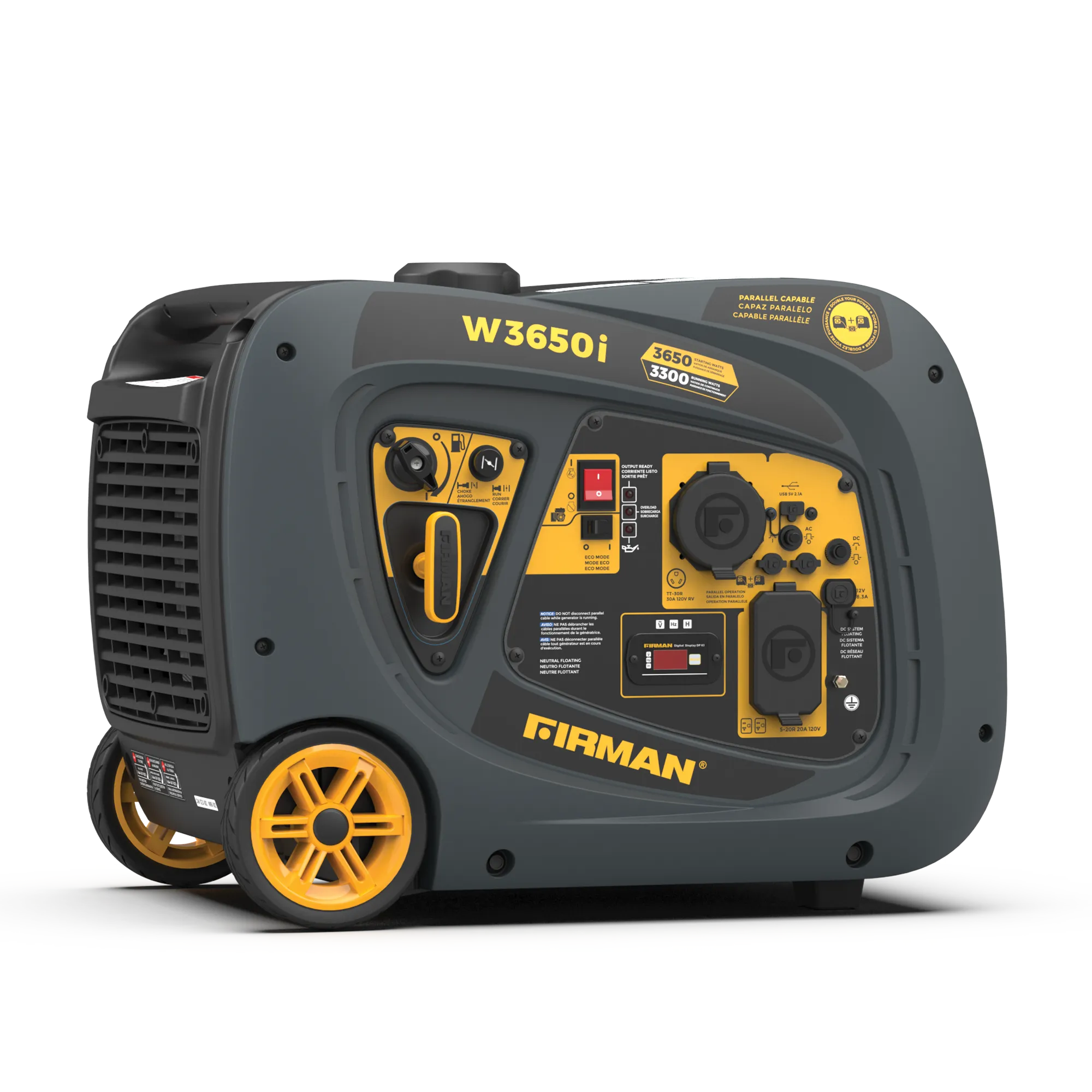 Gas Inverter Portable Generator 3650W Recoil Start