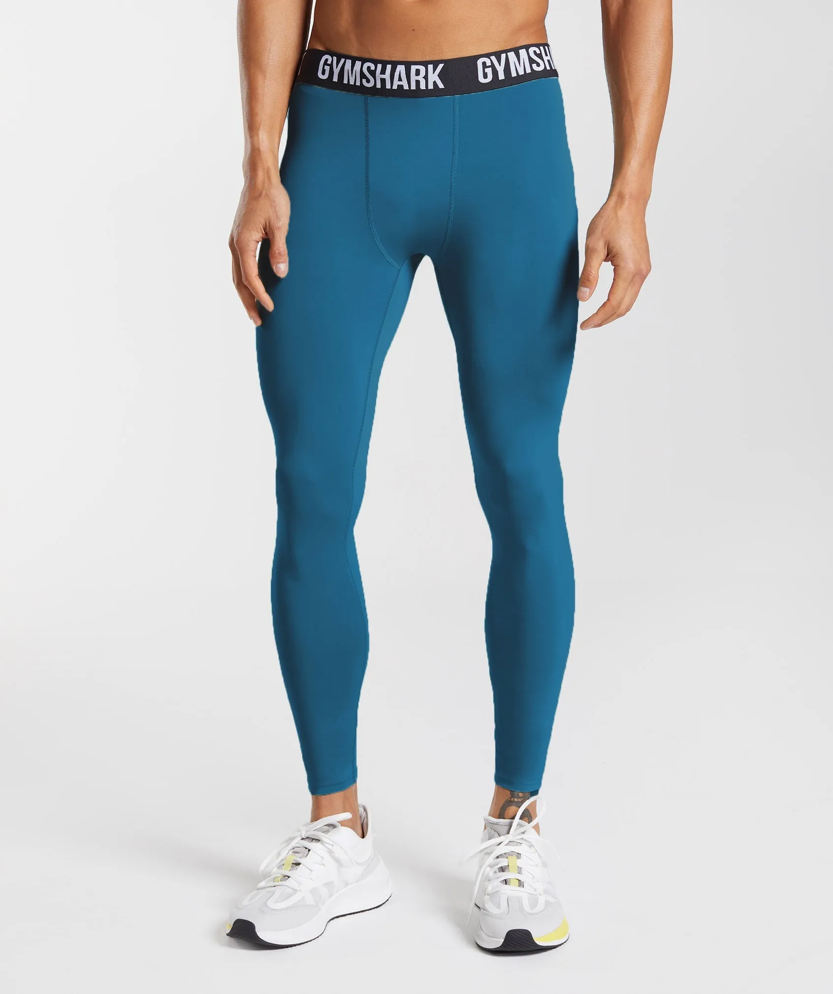 Gymshark Element Baselayer Legging - Atlantic Blue