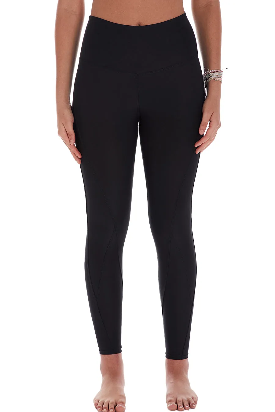 High Compression Recycled Legging - Black