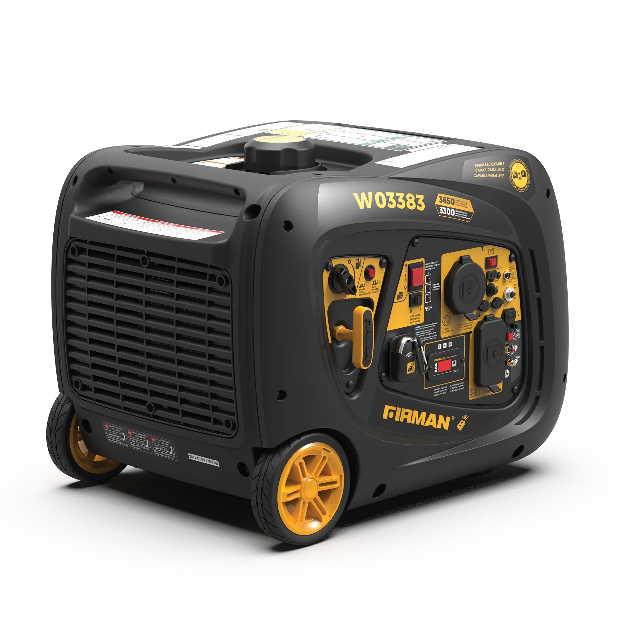 Inverter Portable Generator 3650W Remote Start