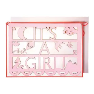 'It's a Girl' Card