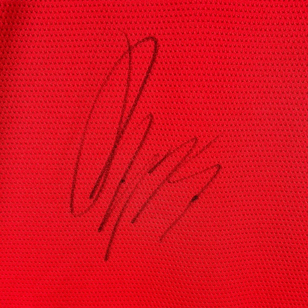 Jadon Sancho Signed Manchester United 2021-2022 Home Shirt