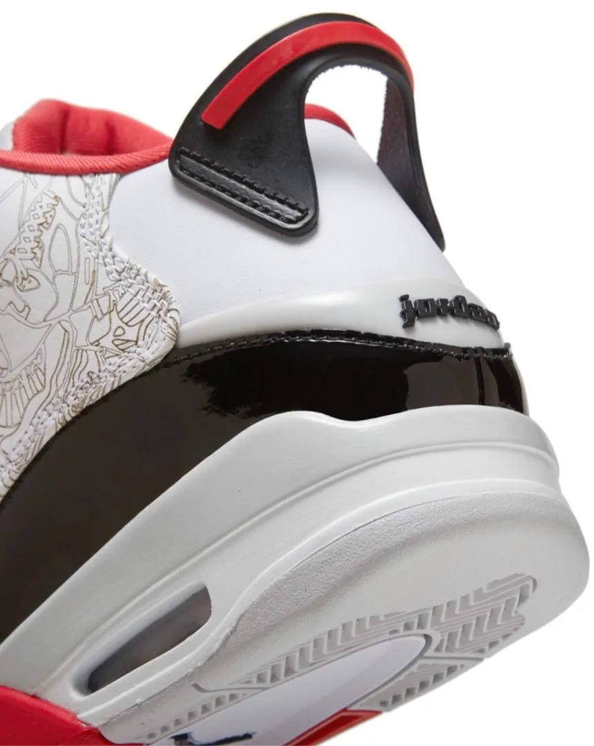 Jordan Dub Zero - White / Black / Neutral Grey / True Red