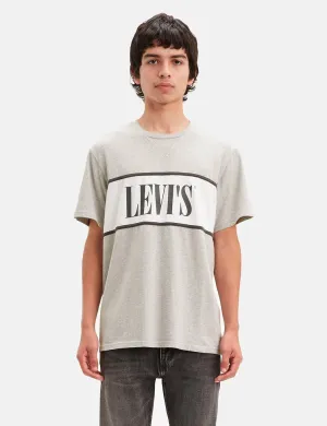 Levis Authentic Colour Block T-Shirt - Heather Grey