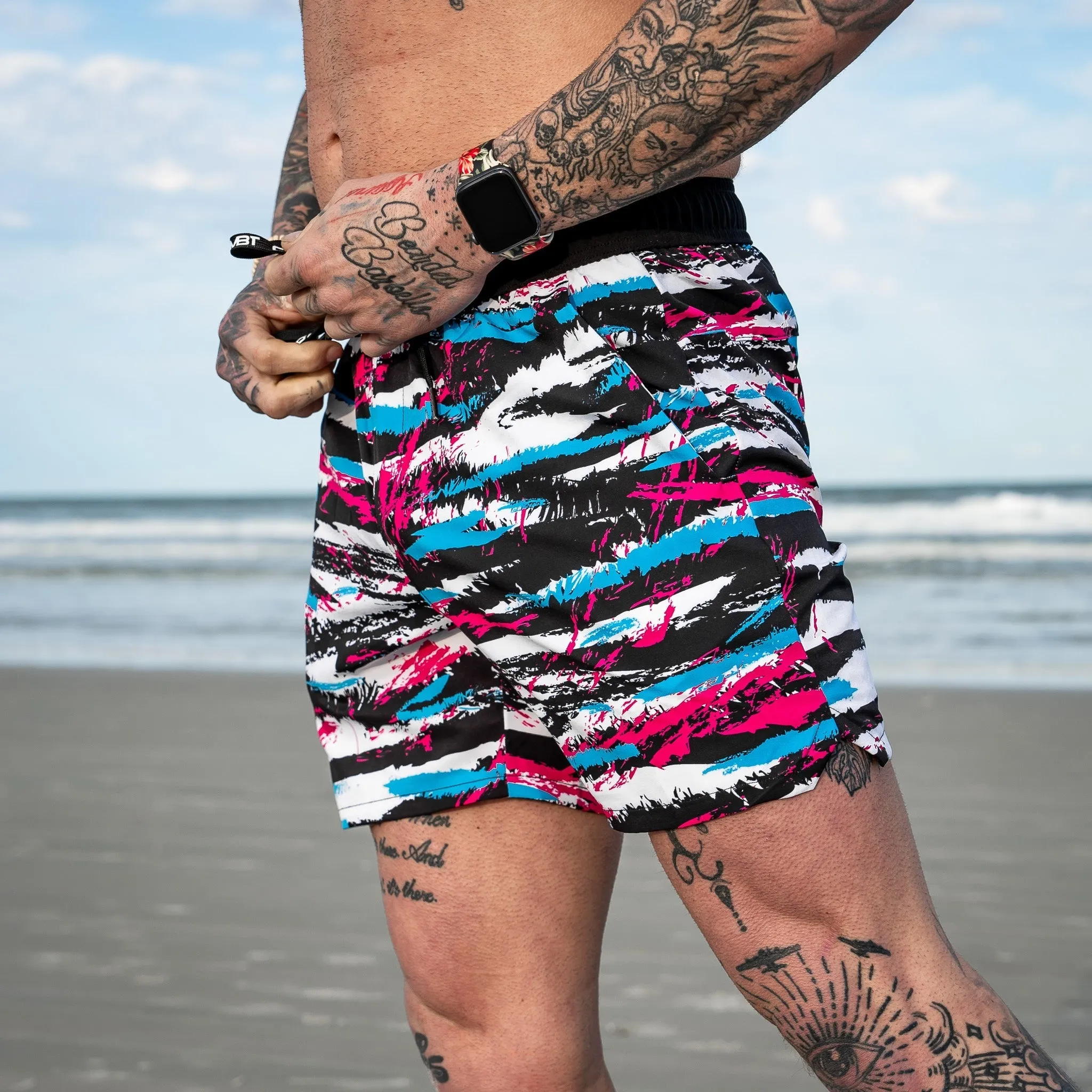 Men's Hybrid Athletic Shorts | 5" Inseam