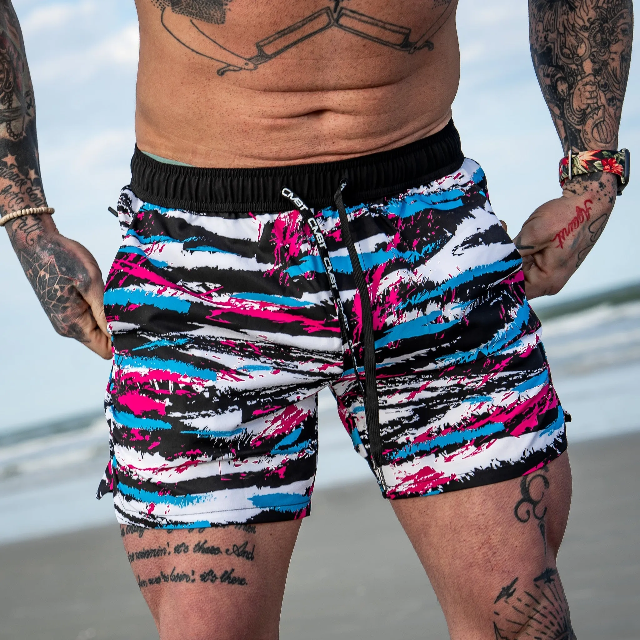 Men's Hybrid Athletic Shorts | 5" Inseam