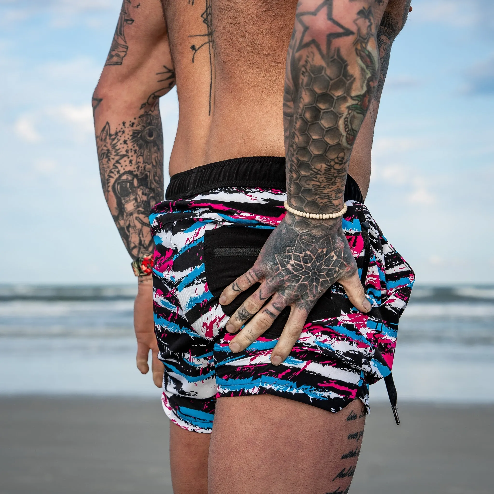 Men's Hybrid Athletic Shorts | 5" Inseam