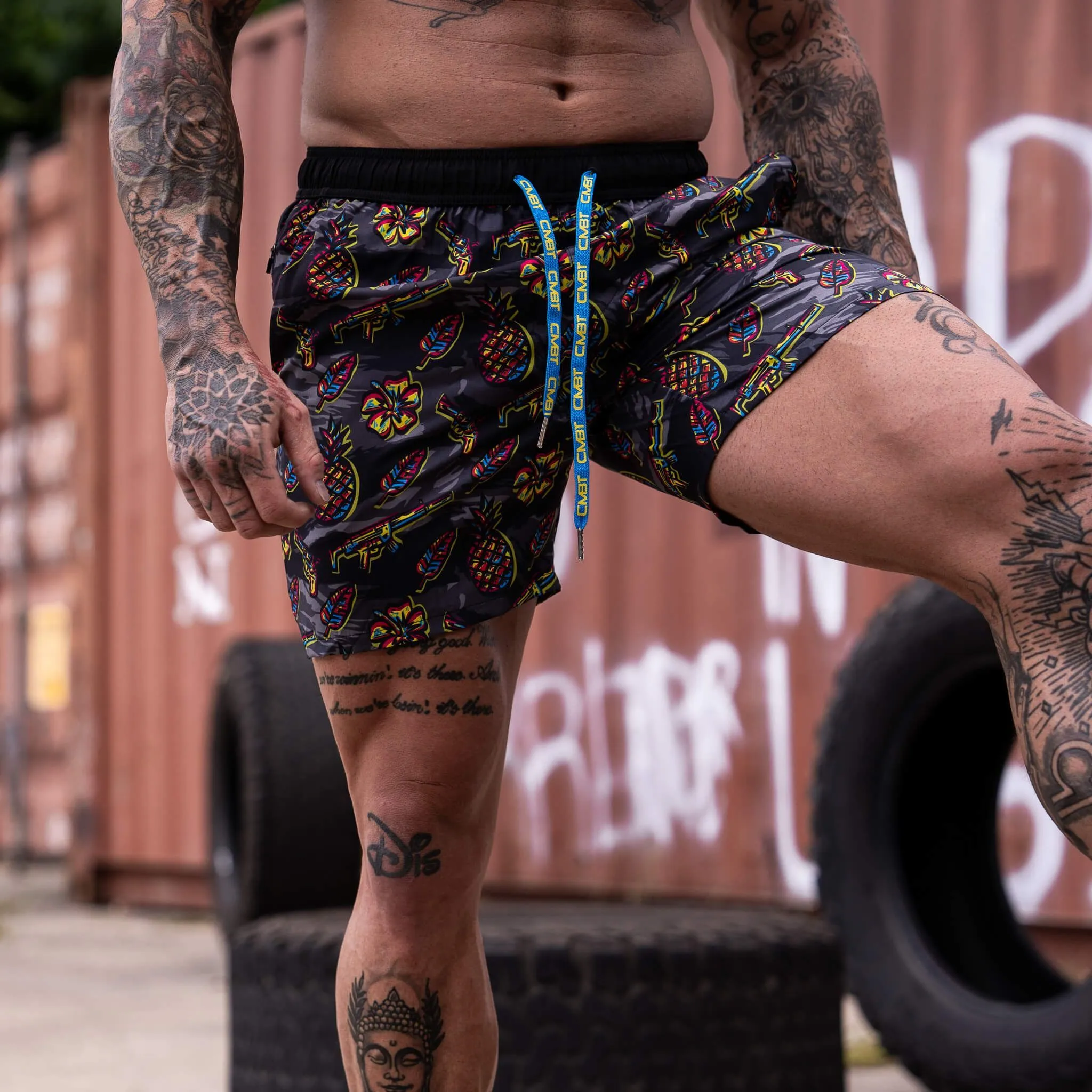 Men's Hybrid Athletic Shorts | 5" Inseam