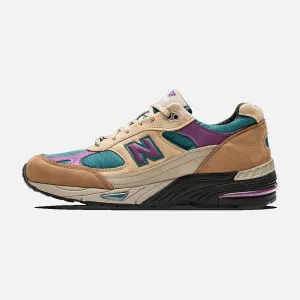 Men's New Balance 991 PAL - Palace Brown