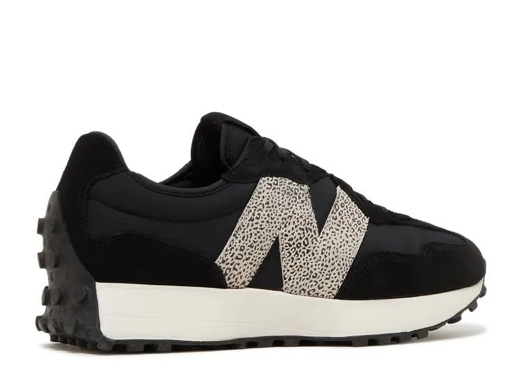 New Balance WMNS 327 'BLACK LEOPARD' sneakers, black